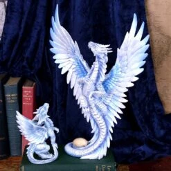 Beeld - Adult Silver Wind Dragon - Anne Stokes -Droomcadeauwinkel d4906r0 7