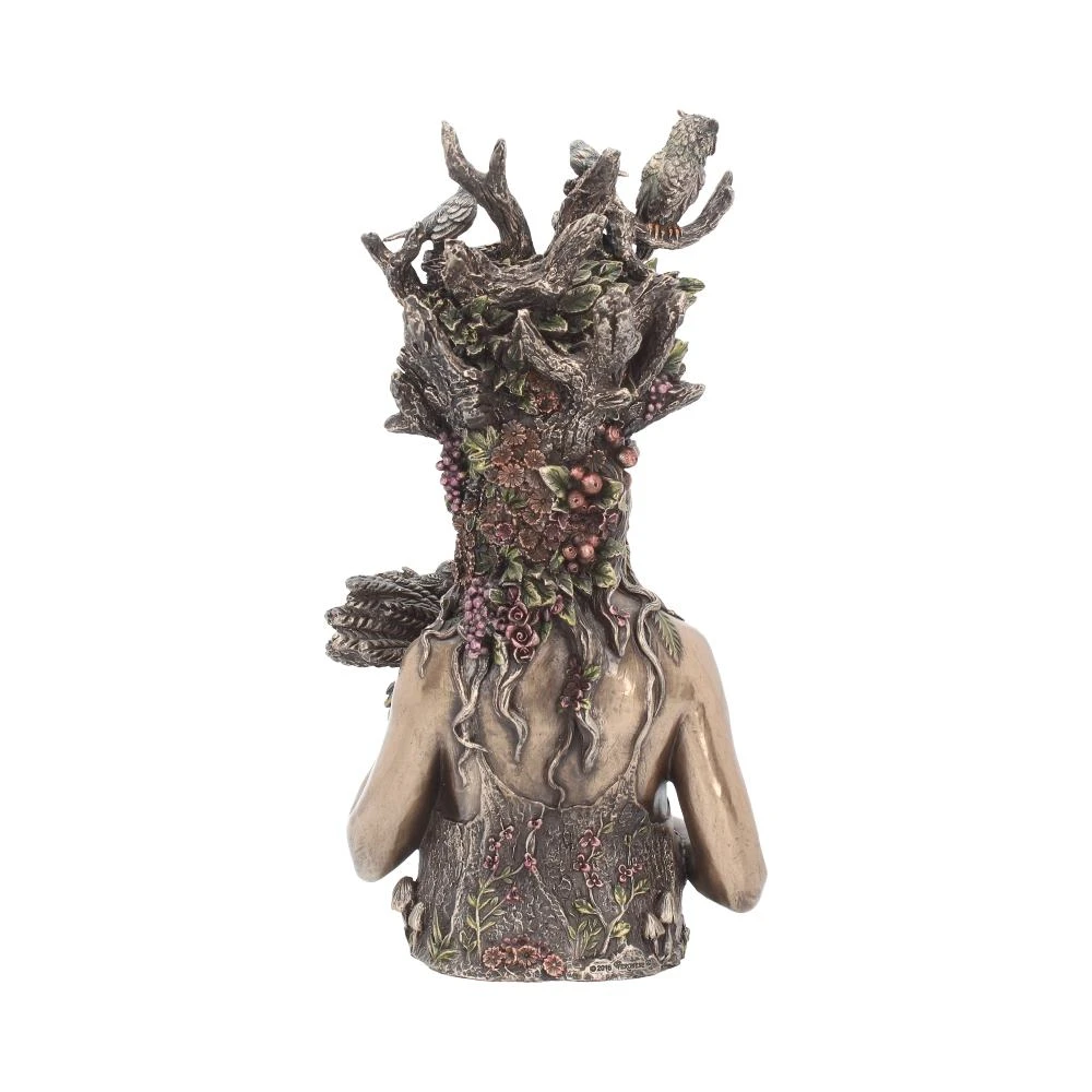 Beeld Bronze - Gaia Bust - 26cm 6 Beeld Bronze - Gaia Bust - 26cm - Image 4