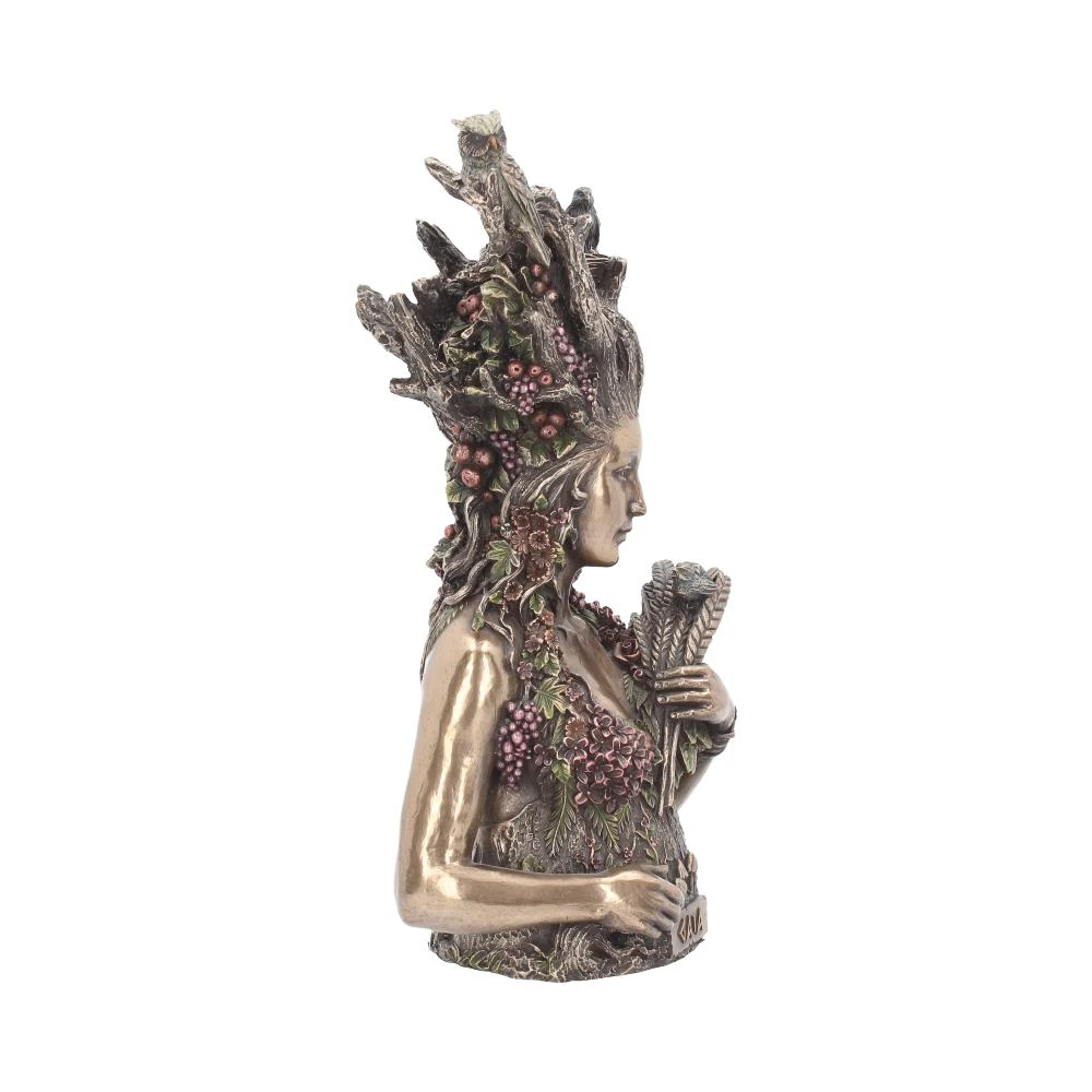Beeld Bronze - Gaia Bust - 26cm 4 Beeld Bronze - Gaia Bust - 26cm - Image 2
