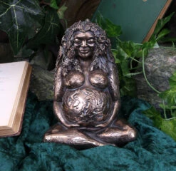 Beeld Bronze - Mother Earth - 17,5cm -Droomcadeauwinkel h4539n9 6