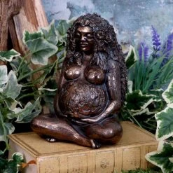 Beeld Bronze - Mother Earth - 17,5cm -Droomcadeauwinkel h4539n9 7