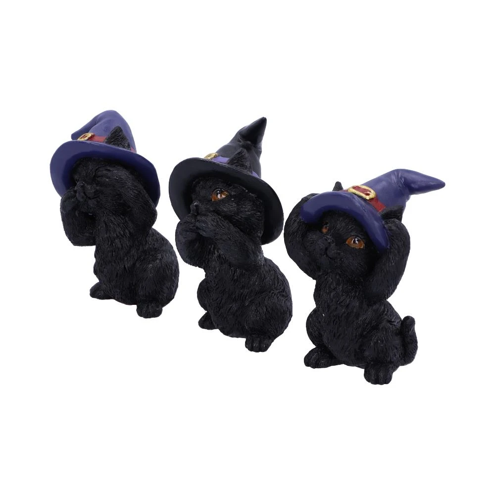 Beeldjes - Three Wise Familiars - 9,2cm 5 Beeldjes - Three Wise Familiars - 9,2cm - Image 3