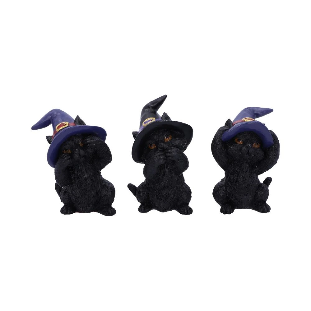 Beeldjes - Three Wise Familiars - 9,2cm 3 Beeldjes - Three Wise Familiars - 9,2cm